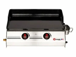 Somagic Plancha de asar a gas SO PREMIUM 2 quemadores 7kW