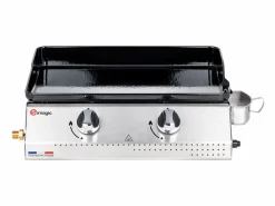 Discount Plancha de asar a gas VERA 200 2 quemadores 5,3kW Plancha Cocina