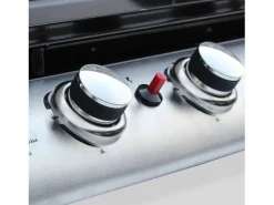 Sweeek Plancha de gas 4 quemadores 10kw + carro