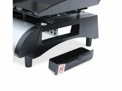 Online Sweeek Plancha de gas 2 quemadores 5kw con carrito Negro
