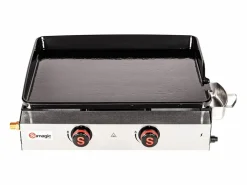 Sale Plancha de gas de 2 fuegos DONASTIA Plancha Cocina