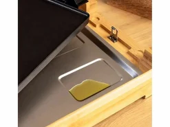 Plancha eléctrica Cecotec Tasty&Grill 2000 Bamboo 2000W madera/