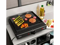 New Plancha eléctrica de hierro fundido OLIANA - Plancha Cocina