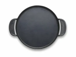 Mobilibrico Plancha Plaque Weber Gourmet System de Hierro Fundido Esmaltado - Accesorio de Cocina para Barbacoa