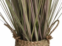 Clearance OZAIA Planta, arbusto, árbol gramínea artificial - Alt. 80 x Ancho 30 cm- - BEGURA Verde