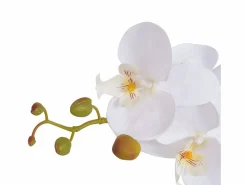 Sale Planta artificial con maceta Orquídea 75 cm Blanca Planta Artificial