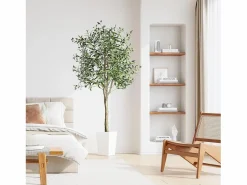 Best Planta artificial de oliva de 180 cm, decoración de plantas s falsas, removible, para el jardín de balcón de salón de dormitorio de la casa Planta Artificial