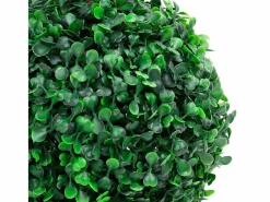 Planta de boj artificial con maceta forma esférica 60 cm