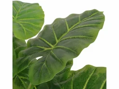 Planta de taro artificial con macetero 85 cm ES743257