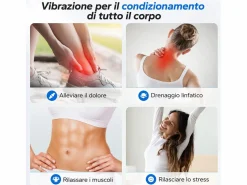 Clearance MERACH Plataforma Vibratoria Silenciosa , 11 Niveles, LED, Bluetooth, Altavoz Integrado, Control Remoto, Modo Manual/Automático, Máx 181kg, Rosa