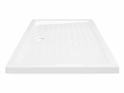 Plato de ducha con puntos ABS 70x100x4 cm ES309976