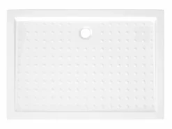 Plato de ducha con puntos ABS 70x100x4 cm ES309976