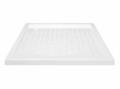 Plato de ducha con puntos ABS 80x80x4 cm ES613635