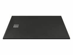 Clearance Shower & Design Plato de ducha encastrable, color , medidas 120 x 90 cm, MIRNOSA Negro