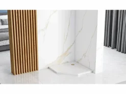 Outlet Plato De Ducha Diamond 80X80X5Cm White Plato De Ducha