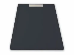Sale Plato de ducha resina LUX ANTRACITA 80x100cm rejilla inox Plato De Ducha