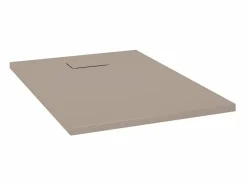 New Plato de ducha SMC marrón 100x70 cm ES511878 Topo