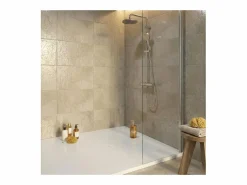 Plato de ducha SOMA extraplano efecto piedra 120x80