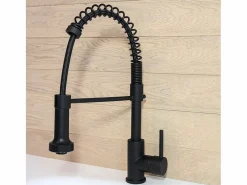 Essebagno Plimo Mezclador para fregadero con ducha móvil mate
