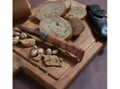 Best Plumier cuchillo N°8 de madera de olivo con funda Cubierto