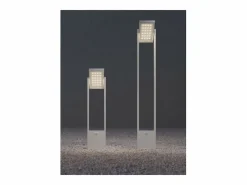 Hot POPA - Foco solar de 100 cm y 4000 K para jardín Beneito Faure Blanco