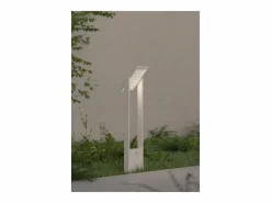 Hot POPA - Foco solar de 100 cm y 4000 K para jardín Beneito Faure Blanco