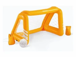 Intex Portería de fútbol hinchable 58507 juguete piscina waterpolo Amarillo