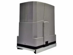 Online EXPERTLAND Portón motorizado de aluminio color antracita NAZARIO - Ancho 374 x Alt. 180 cm Gris antracita