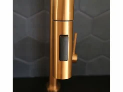 Discount Essebagno Portofino Mezclador de lavabo con teleducha extraíble en cobre cepillado Cobrizo