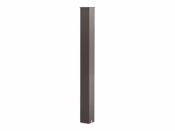 Hot Poste de Buzón SucceBuy, 109,4 x 11 x 11 cm, Soporte de Buzón Empotrado de Acero con Revestimiento en Polvo, Kit de Poste Metálico Bronce