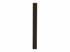 Hot Poste de Buzón SucceBuy, 109,4 x 11 x 11 cm, Soporte de Buzón Empotrado de Acero con Revestimiento en Polvo, Kit de Poste Metálico Bronce
