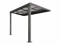 Sale EXPERTLAND Pérgola adosada con techo deslizante, 9 m², antracita IZEDA Gris antracita