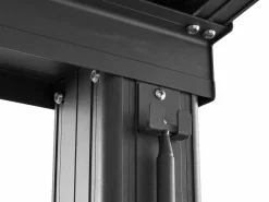 Best EXPERTLAND Pérgola adosada con techo deslizable, 12m², antracita IZEDA Gris antracita