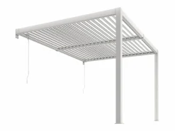 Discount Pérgola adosada de aluminio con lamas orientables 12 m² - SERADO Pérgola