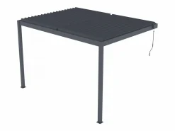 Online Habitat et jardin Pérgola bioclimática adosada 