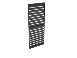 Clearance Pérgola bioclimática autoportante de aluminio 12m² con celosía - Antracita - ALMAFI Pérgola