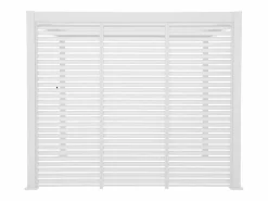 Discount Sweeek Pérgola bioclimática de aluminio 3x3m con lamas orientables v2 + 3 Blanco