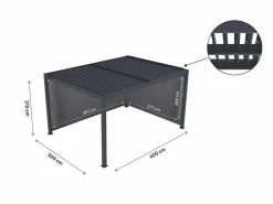 Best Habitat et jardin Pérgola bioclimática 