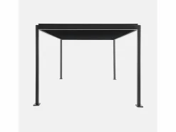 Sweeek Pérgola bioclimática 3x4m de aluminio y acero con lamas orientables y