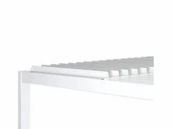 Clearance Sweeek Pérgola bioclimática 3x4m de aluminio y acero con lamas orientables Blanco