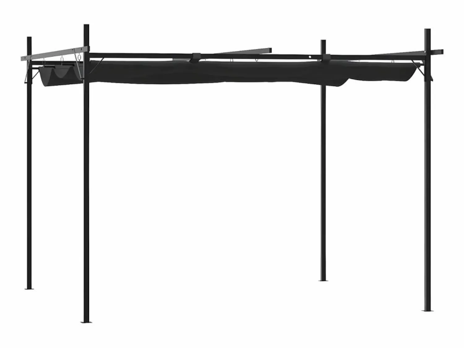 Sale Pérgola con cubierta retráctil 295x292x230 cm ES854919 Pérgola