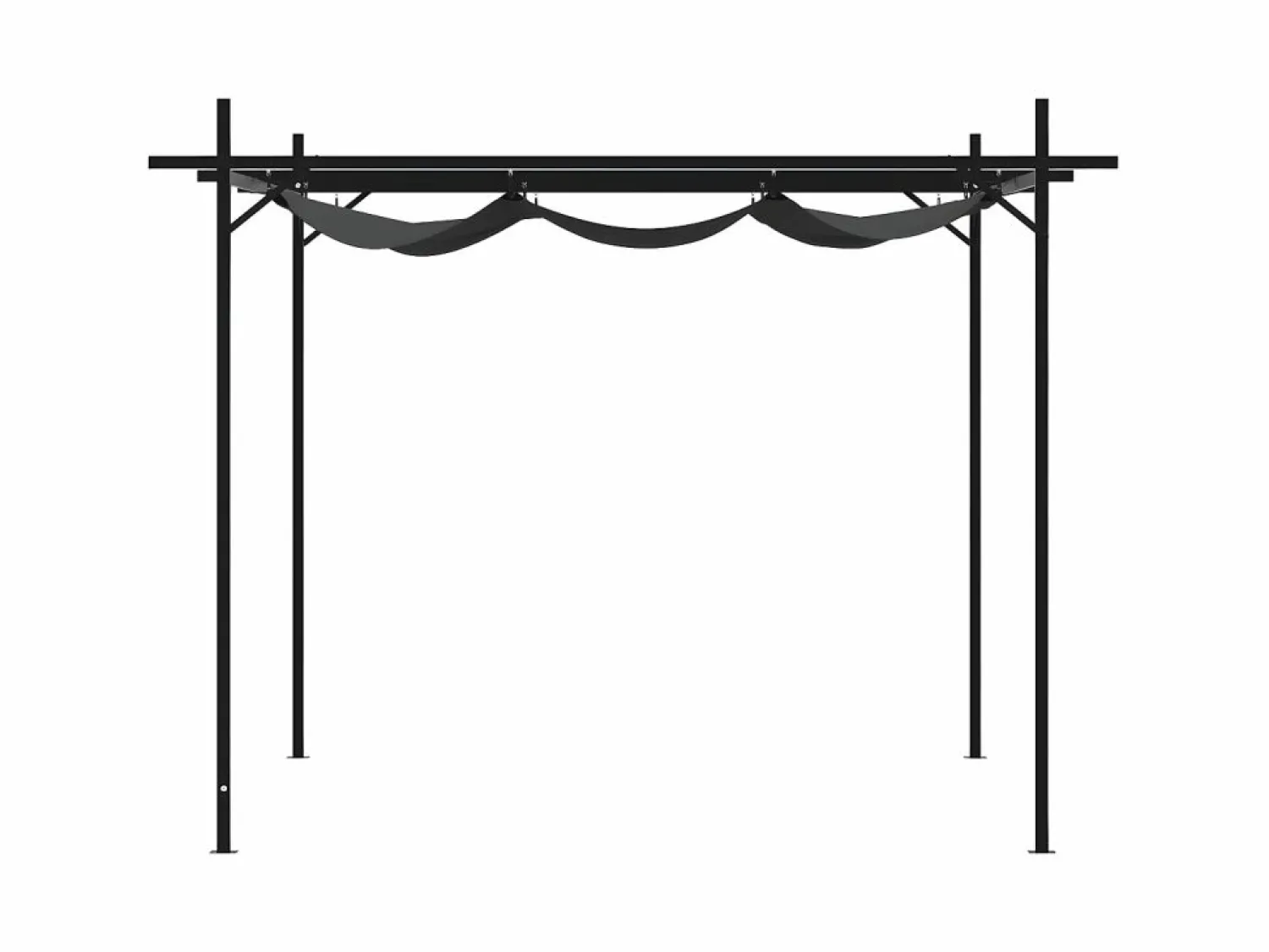 Sale Pérgola con cubierta retráctil 295x292x230 cm ES854919 Pérgola