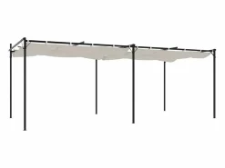 Best Pérgola con techo retráctil 589x292x230 cm Pérgola