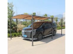 Online Pérgola corredera extensible y carport de 9m² a 16m², gris y ICARIA Pérgola