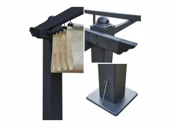 Online Happy Garden Pérgola independiente 3 × 4m CASSIS estructura de aluminio Beige