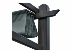 Discount Happy Garden Pérgola mural 3 × 4m FRÉJUS estructura de aluminio Gris