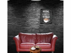 Best Print decorativo drink the coffe do the things 40x30x2,5 cm Marco Para Fotos