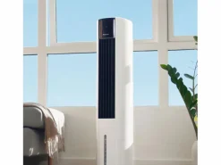Online Pro Breeze Enfriador de aire de columna 7L, 3 en 1 con 7 velocidades Blanco