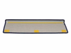 Discount Garden Furniture Prolenta Premium - Alfombras de peldaños de escalera 15 uds 65x21x4 cm Azul