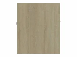 Clearance Prolenta Premium - Armario para lavabo contrachapada color roble 90x38,5x46 cm Estantería Sobre Inodoro